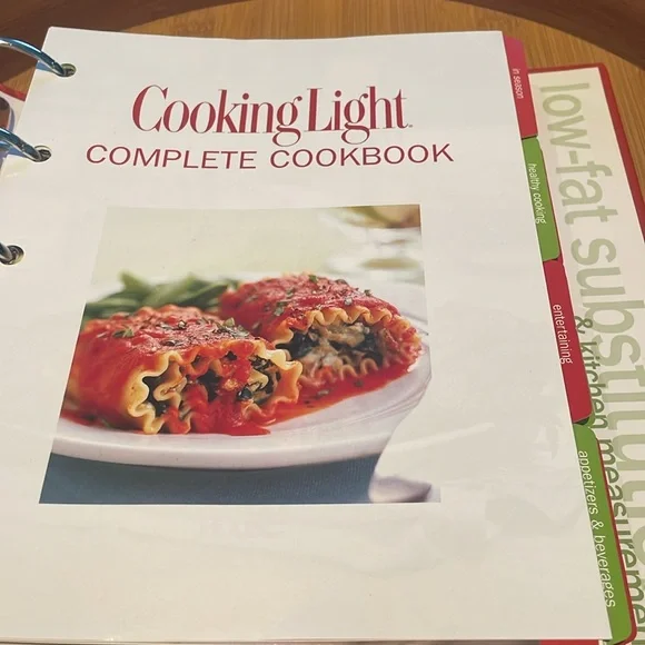 Cooking Light - Complete Cookbook - Binder style - Picture 3 of 6